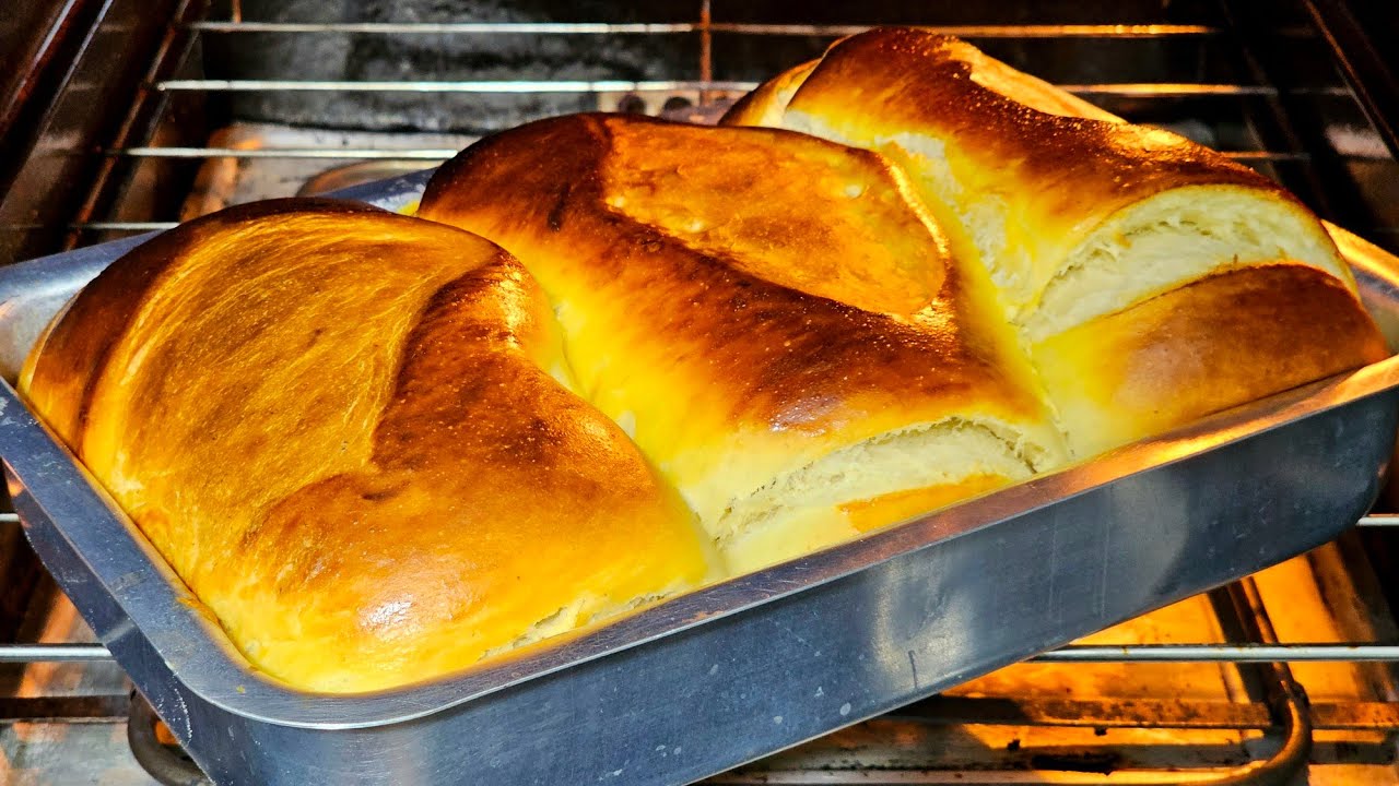 PÃO DOCE MELHOR QUE DE PADARIA I FÁCIL I FOFINHO UMA DELÍCIA