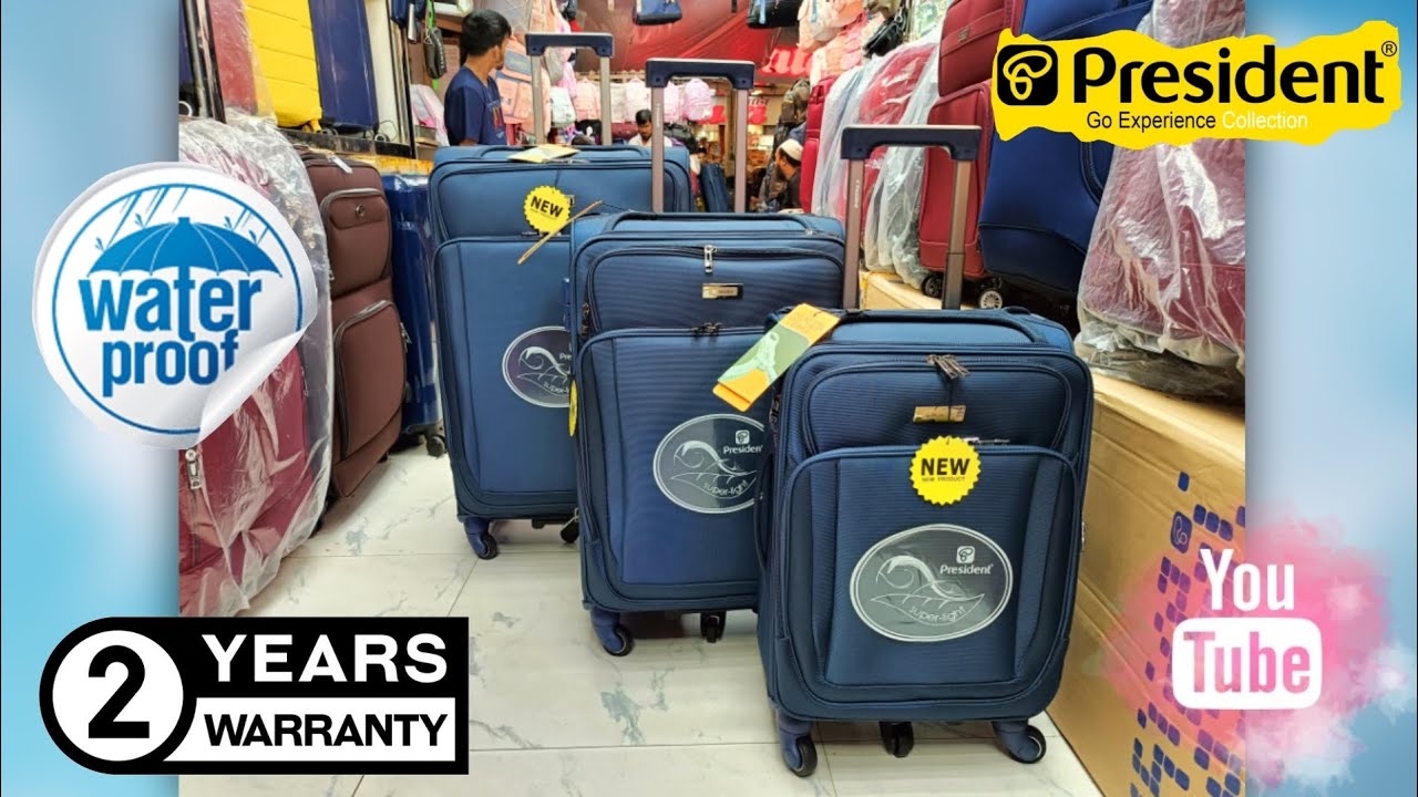 President Luggage Price in Bd | President Luggage Review 2023 