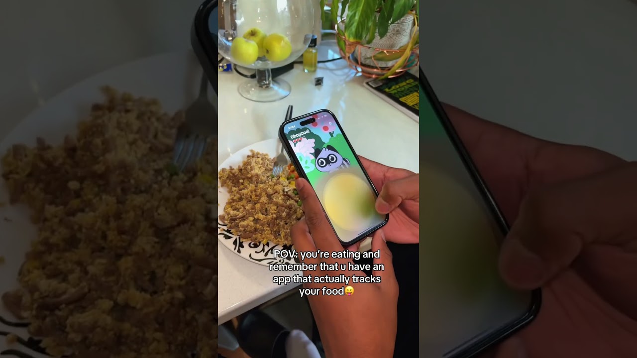 Easy calorie tracking app shoutout to BitePal App #shorts #bitepal