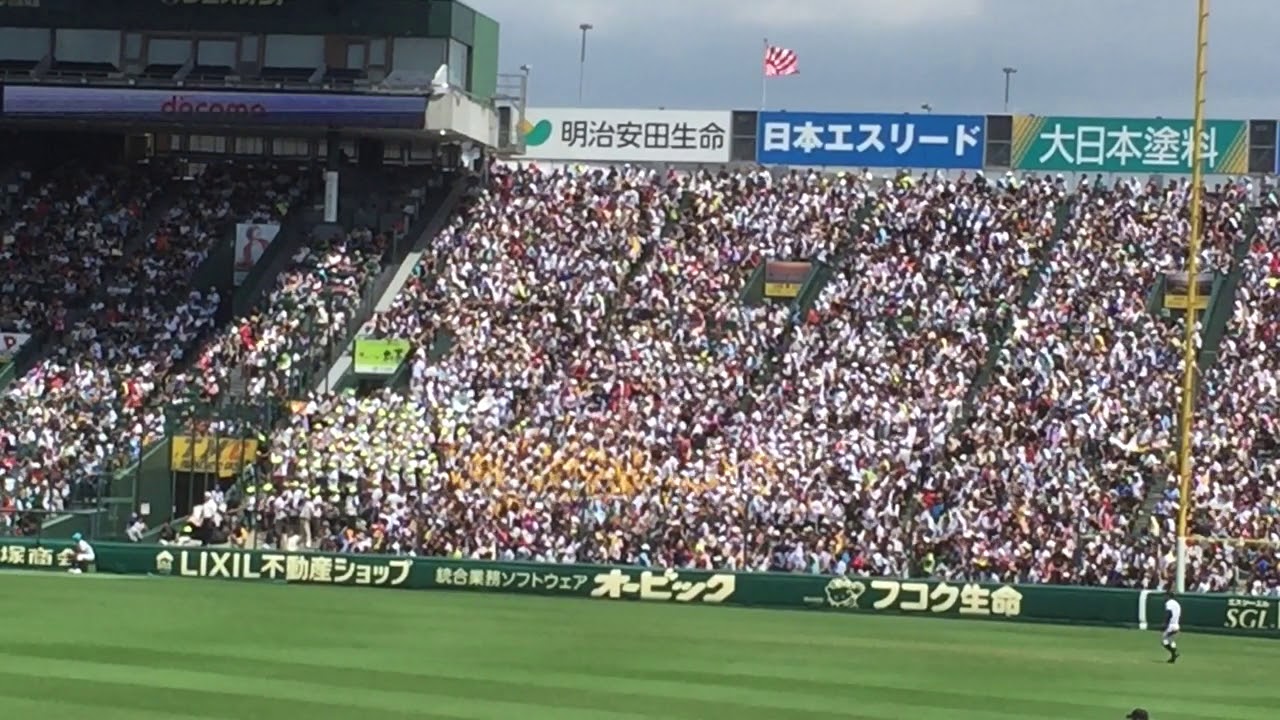 明徳義塾 アルプス一万尺 → ヒットテーマ → アルプス一万尺 → ヒットテーマ → アルプス一万尺