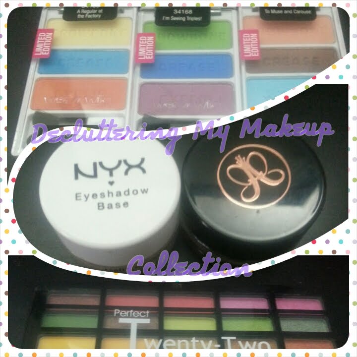 Decluttering My Makeup Collection 2014: Eyes