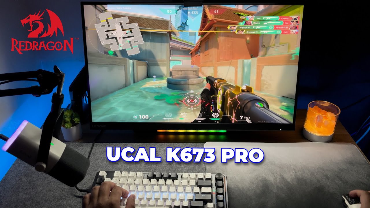 New Keyboard Unboxing | UCAL K673 PRO | valorant pov chill gameplay