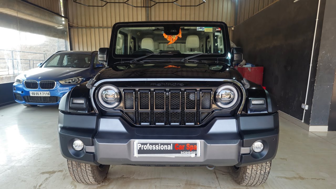 #mahindra #thar #Roxx #refinement #polishing #Bhubaneswar #Odisha #ppf #application #studio 