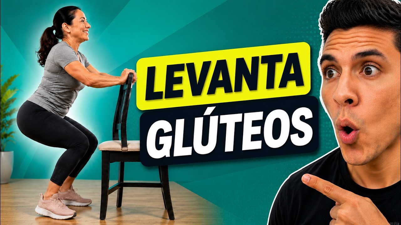 🔥 Los 3 Mejores EJERCICIOS Para LEVANTAR GLÚTEOS Caídos | Glúteos EN CASA | Ejercicios Para GLÚTEOS