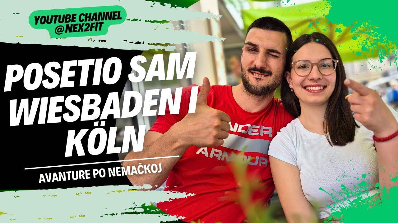 POSETIO SAM WIESBADEN I K&Ouml;LN | AVANTURE PO NEMAČKOJ | VLOG 10
