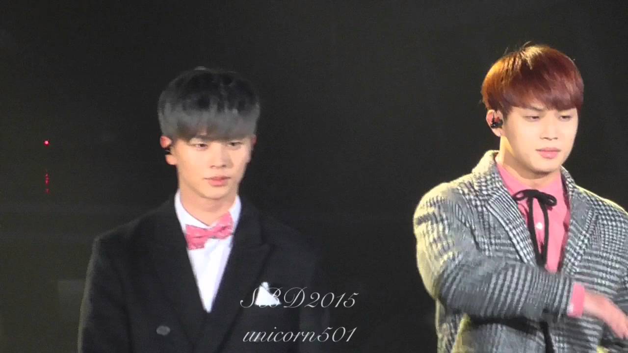 BTOB SBS Gayo Daejun 2015 Yook SungJae focus