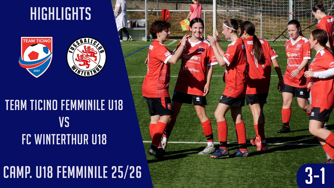 Team Ticino Femminile U18 VS FC Winterthur-Wiesendangen U18 (Camp- U18 25/26)