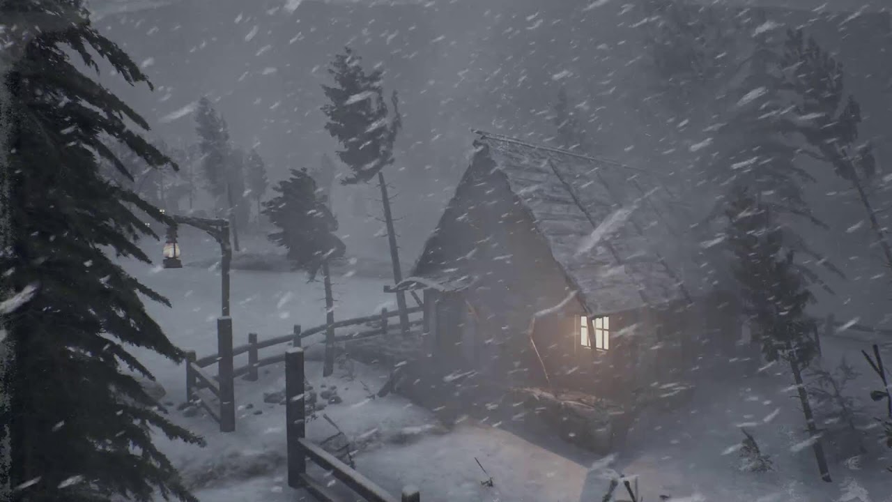 BRUTAL BLIZZARD & Howling Wind Sounds for Sleeping | Frozen Arctic Snowfield Howl Deep Rest Calm