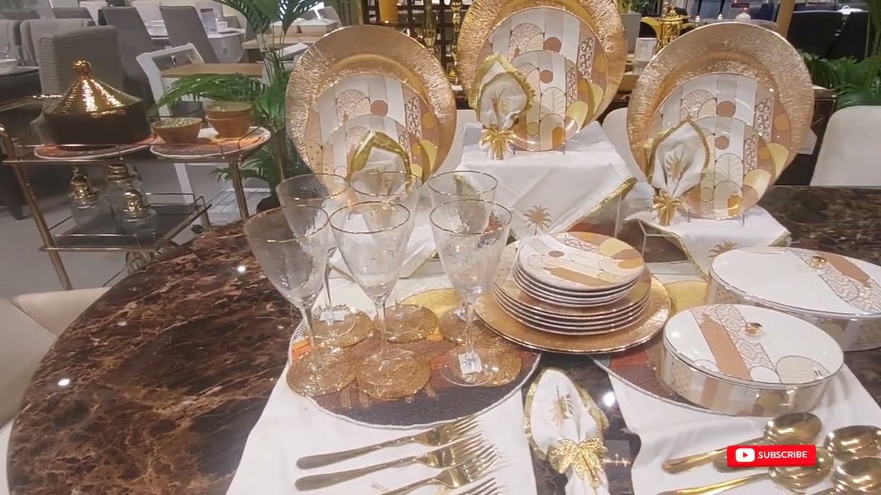 New Collection | Dining table & Dinner chair | @noorishomecorner
