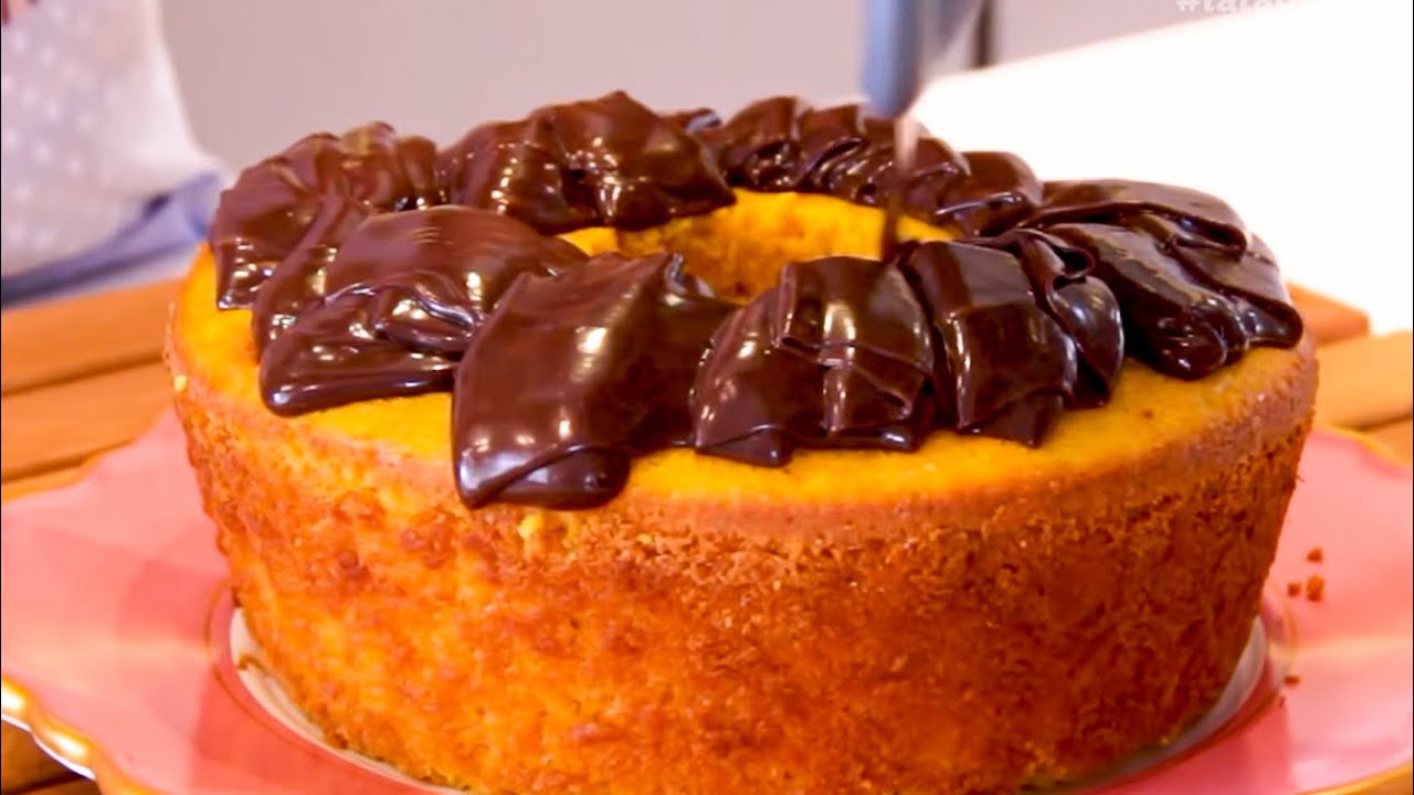 SEM FORNO BOLO DE CENOURA NINGUÉM ACREDITOU DE TÃO FOFINHO E PERFEITO