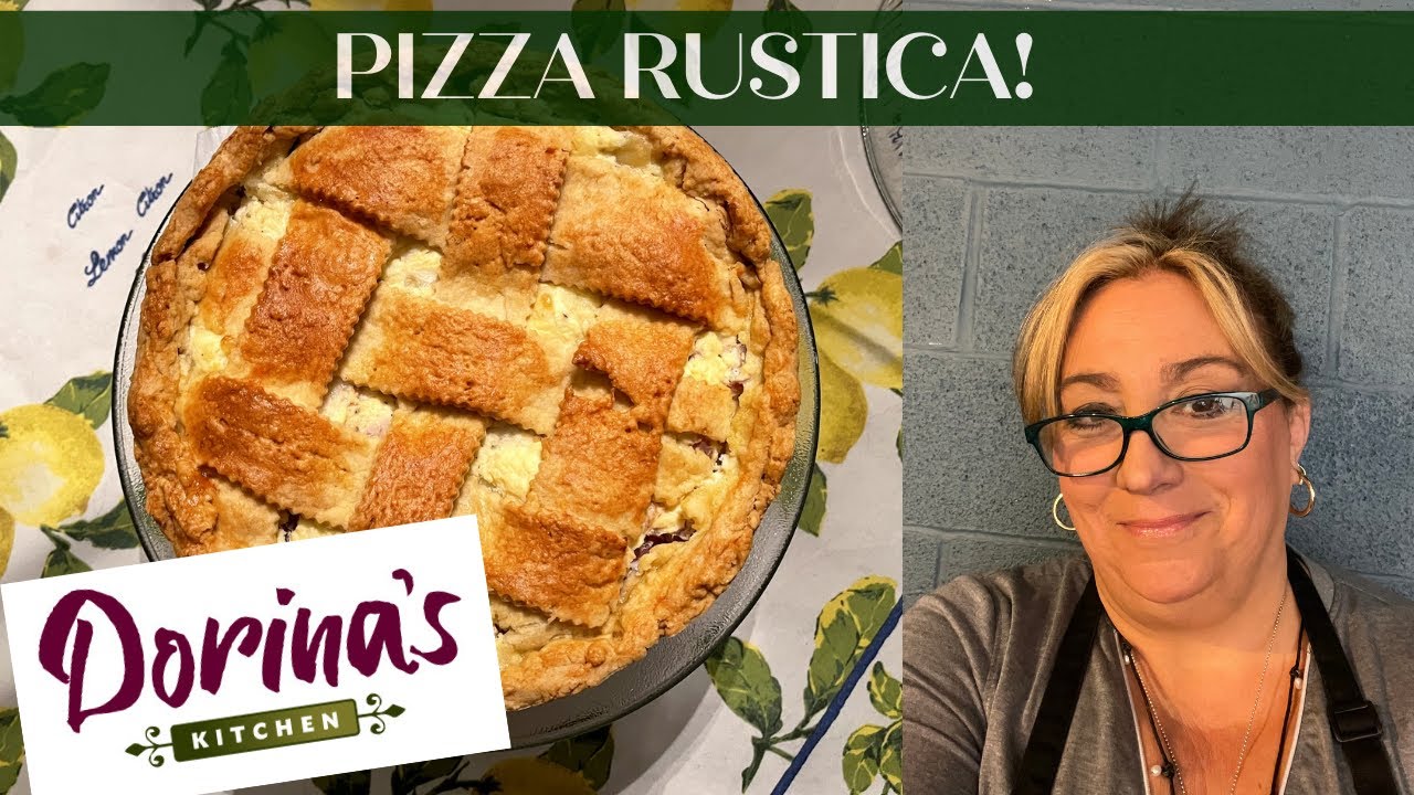 Italian Easter Pie -Pizza Rustica with Dorina- | Dorina's Kitchen