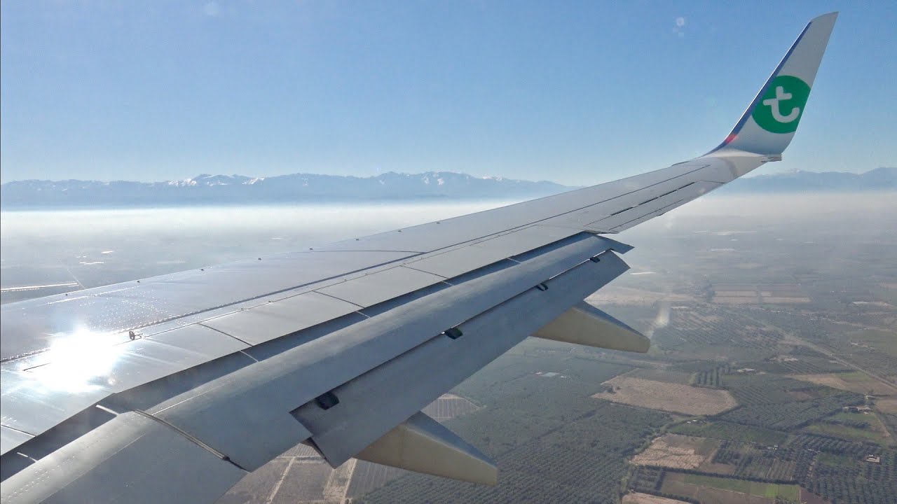 [4K] Eindhoven to Marrakesh | Transavia B737-800 | *Full Flight*