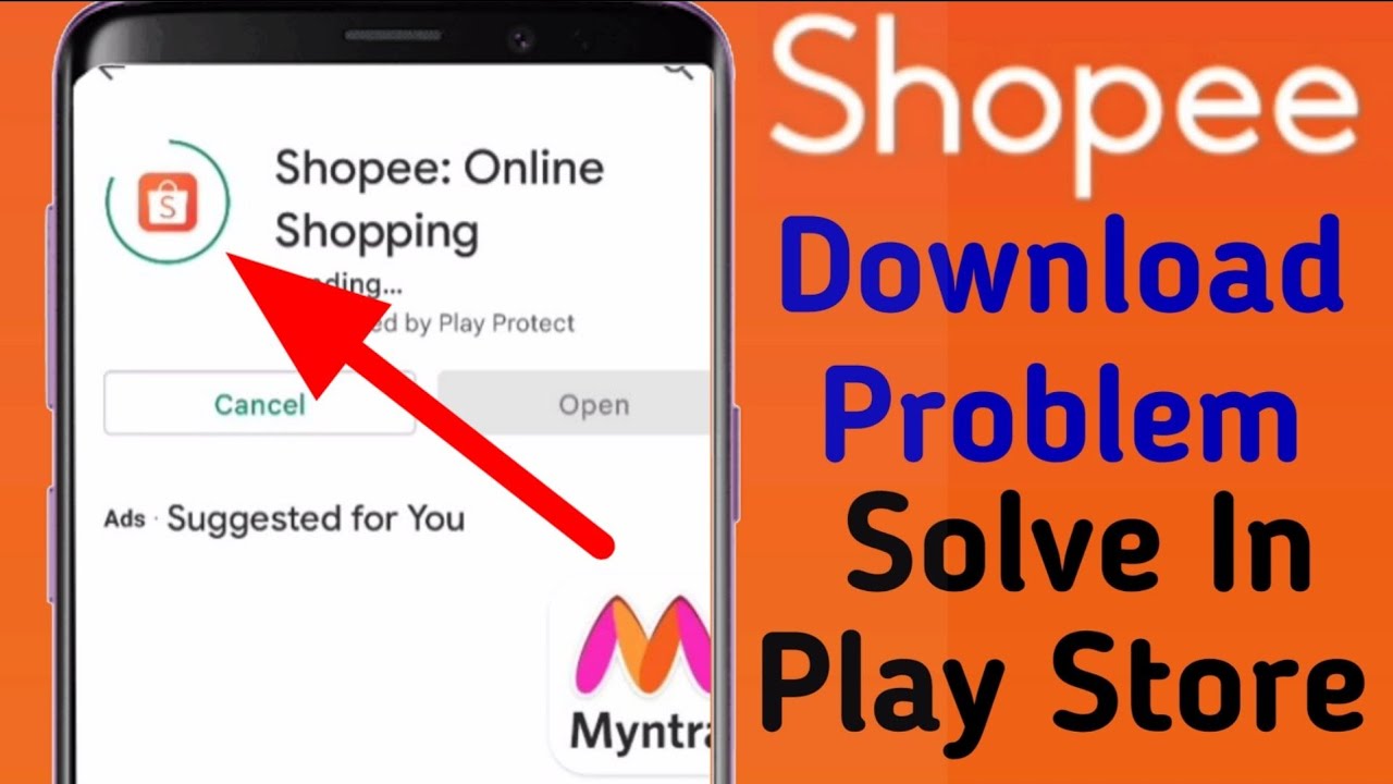 Shopee App Download Problem Solve In Play Store | Install Shopee Online Shopping