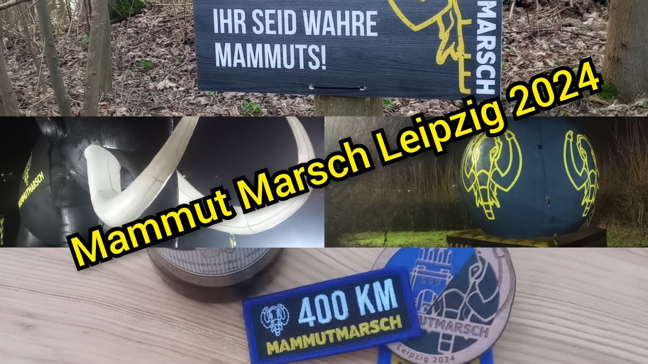 55 Km Mammut Marsch Leipzig 2024 #mammutmarsch