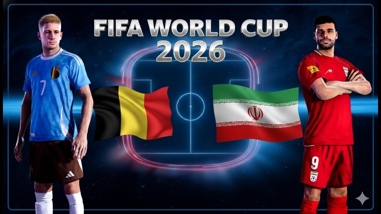 Чемпионат мира по футболу FIFA 2026, группа G | Бельгия против Ирана | Симуляция | Футбольная жиз...