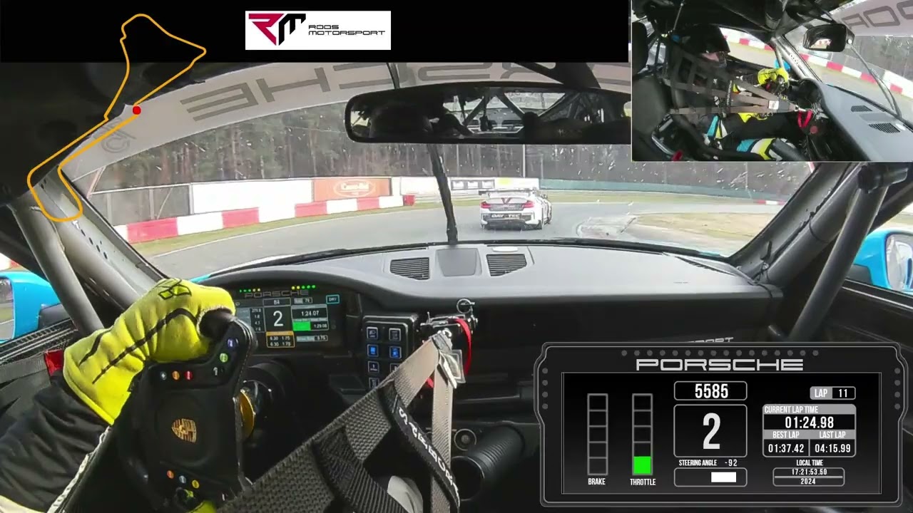 Circuit Zolder - Porsche 992 GT3 Cup - Cédric Wauters