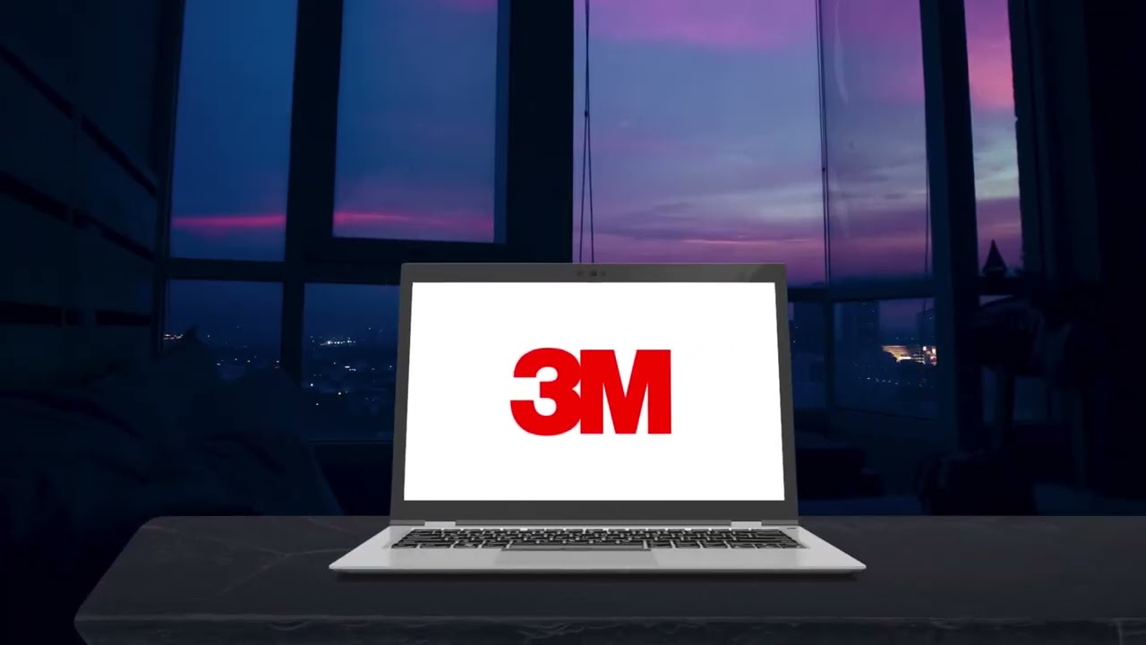 3M&trade; Privacy Filter Features (Privacy+Anti Glare+Reduce Blue Light+Protection)