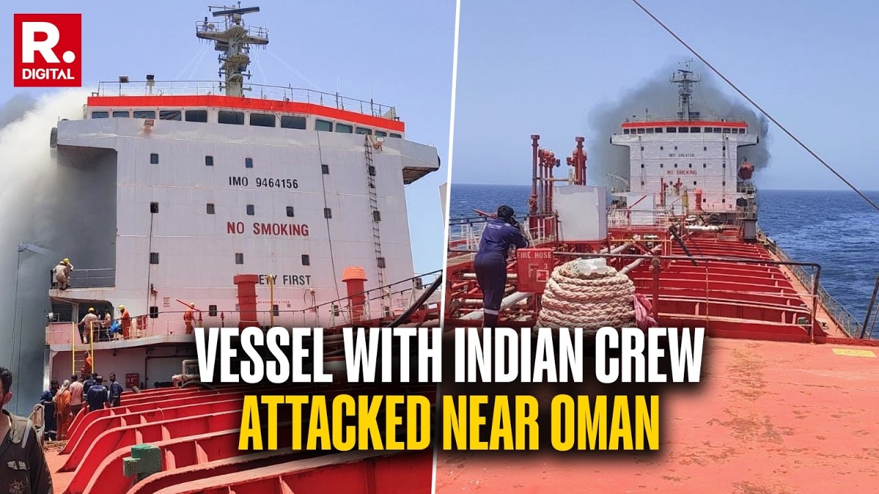 Hormuz Distress: 24 Indian Seafarers Seek Urgent Navy Rescue After Attack Off Oman Coast
