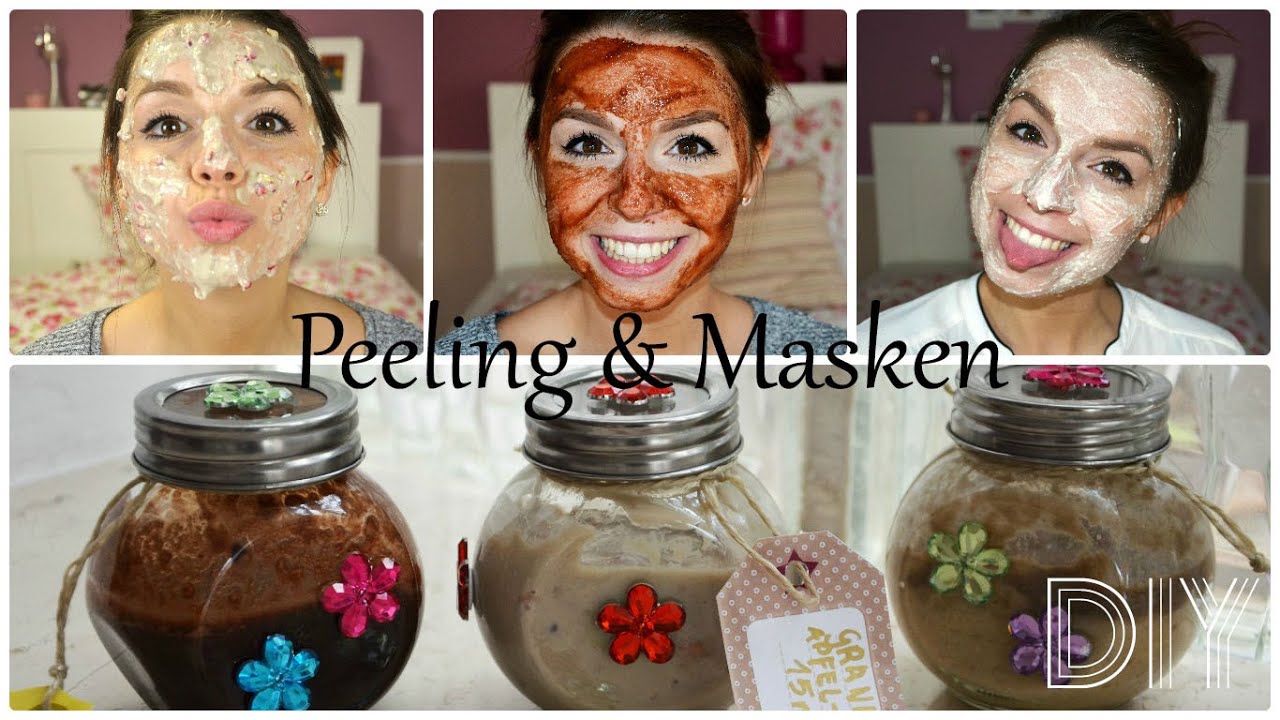 Beauty day für wenig Geld || DIY 1 Peeling + 3 Gesichtsmasken || Valerias Welt