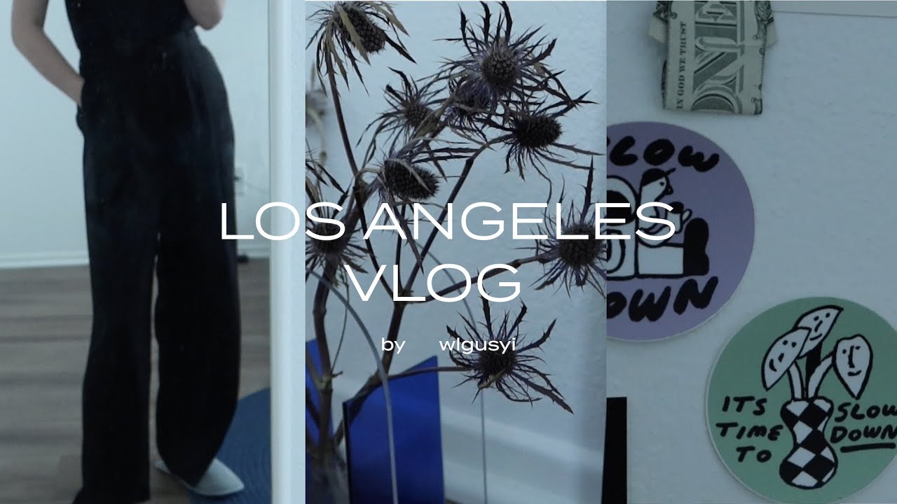 (eng)LA Vlog | OPT Student Weekend Life after Graduating | 유학생의 졸업 후 주말 일상 | CalArts | 칼아츠