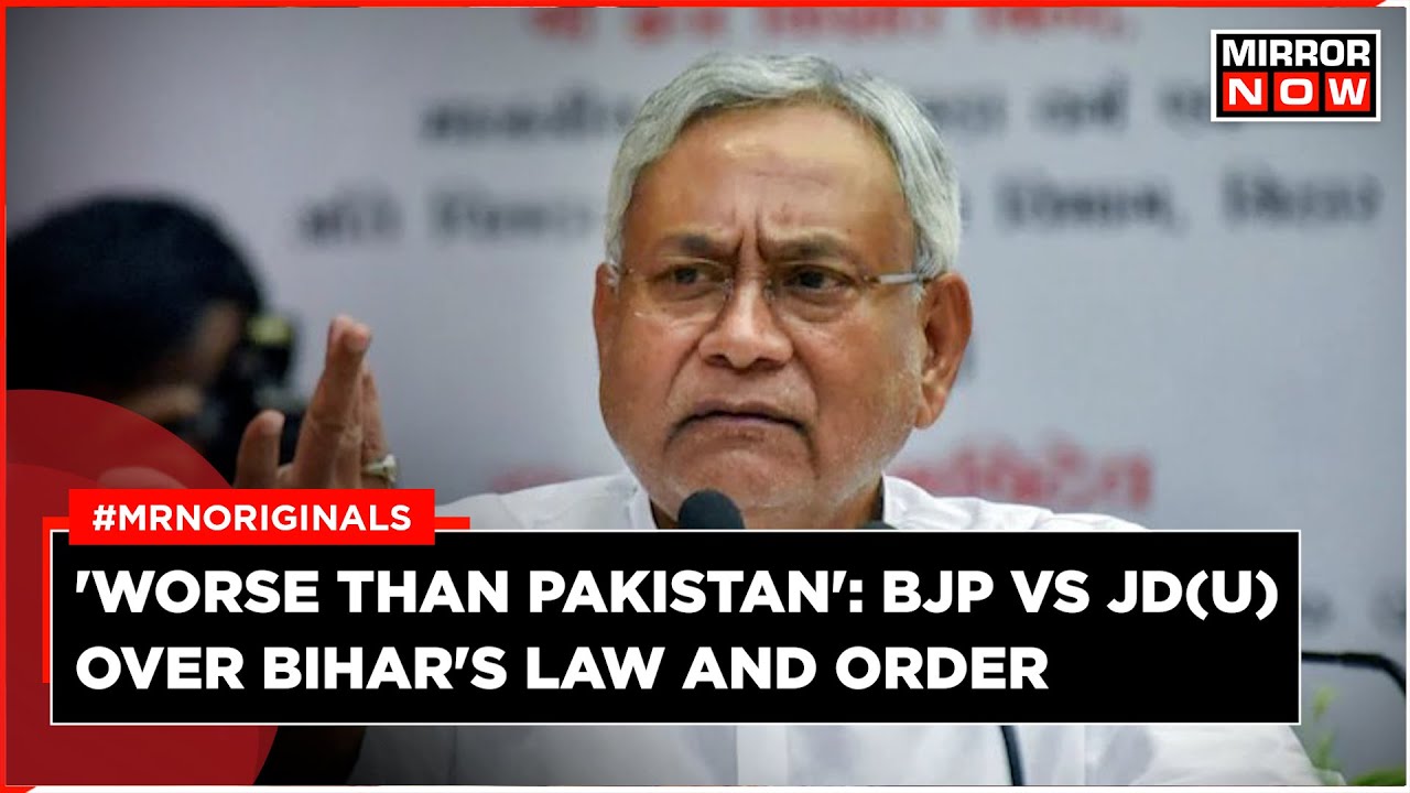 Bihar News | JD(U), BJP Faceoff Over Bihar's Law And Order Situation | Nitish Kumar | Latest News