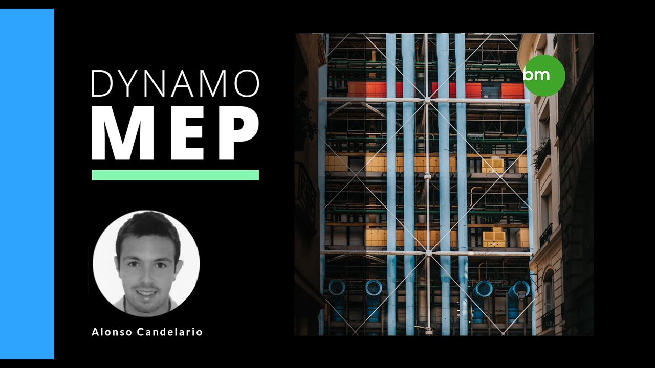 DYNAMO. REVIT MEP. Modelado luminarias a partir de proyecto de Dialux