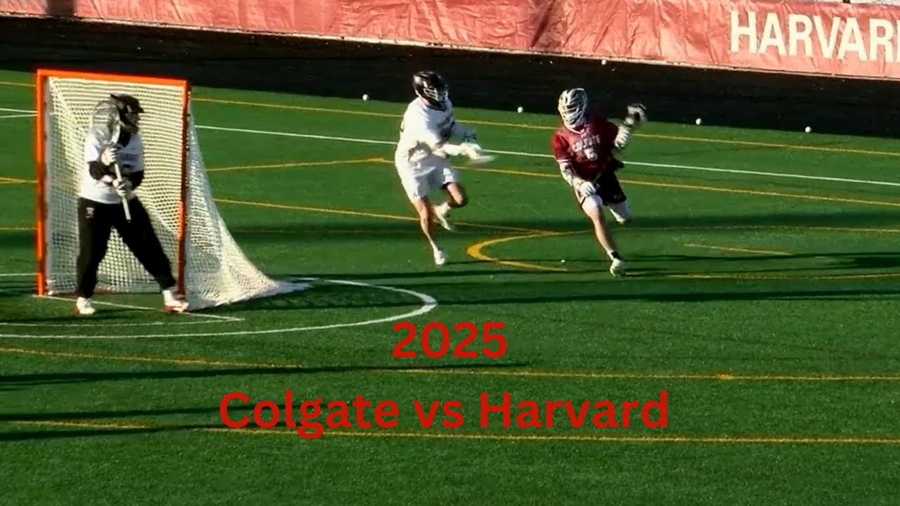 Colgate vs Harvard | 2025 Men's Lacrosse Highlights