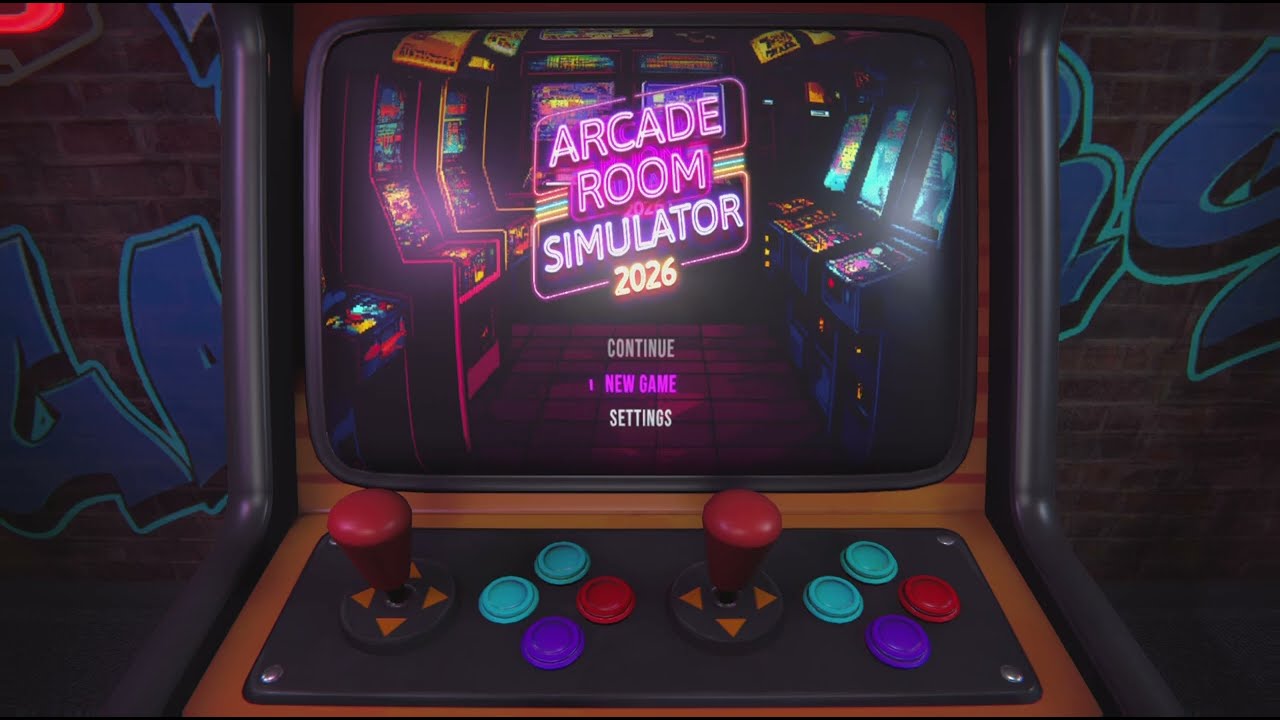 Arcade Room Simulator 2026 (PS5) - 1st Play Opinion - Commentary