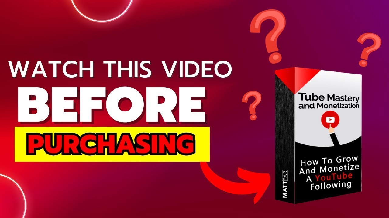 Tube Mastery & Monetization 3.0 Course Review by OliCollins || #tubemastery