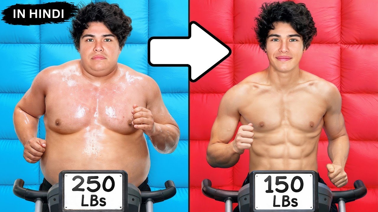 First To Lose 100LBS, Wins $2,00,000 | Stokes Twins New Video in Hindi