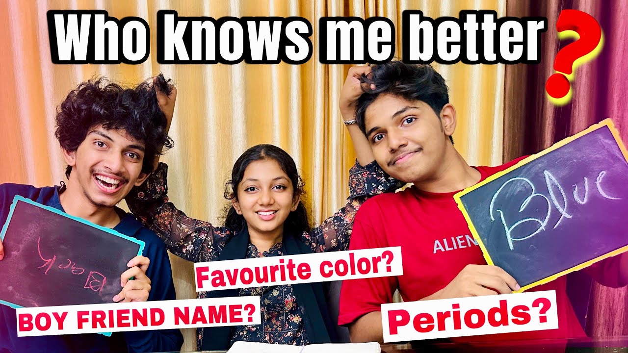 Who knows me better challenge 😍🥱| kaka vs eshan😂🤷‍♂️ |#minshasworld