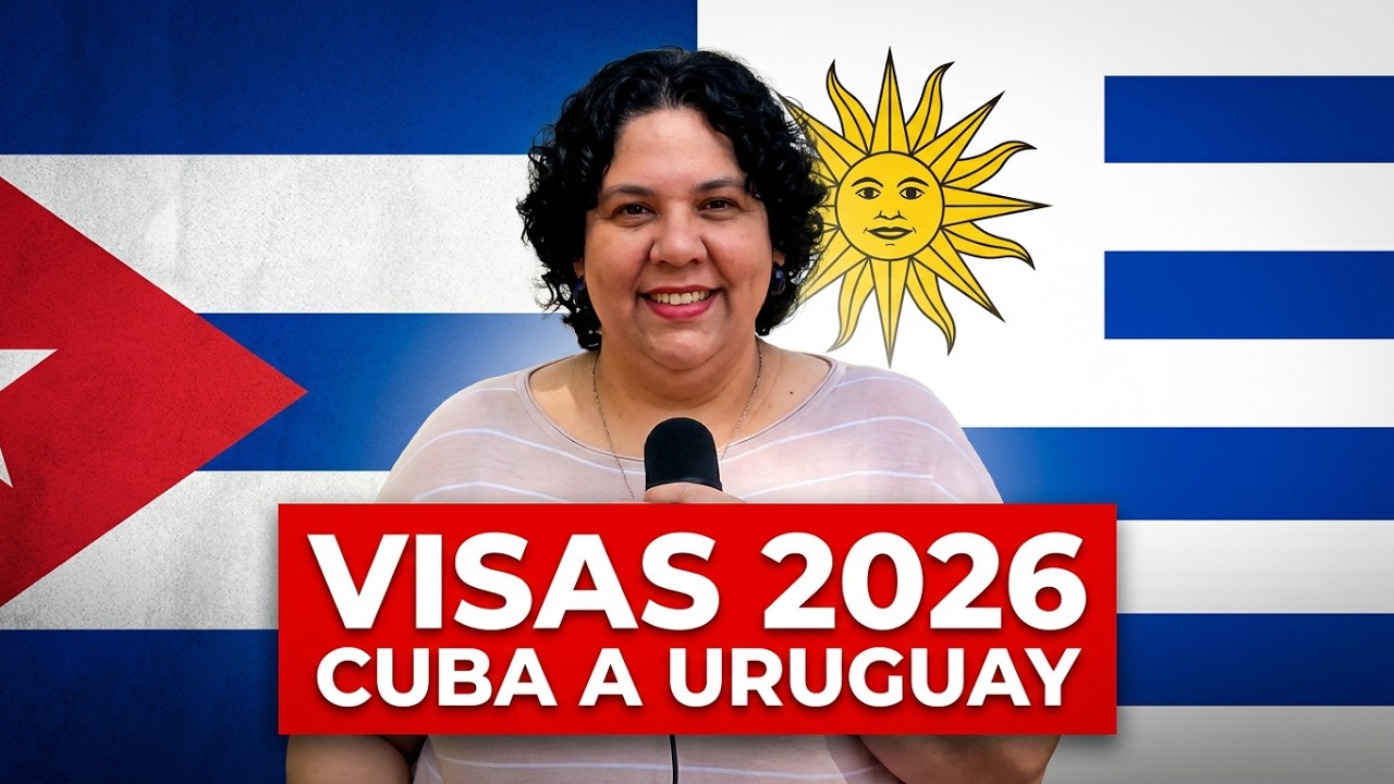 VISAS a Uruguay desde CUBA 2025. Emigrar Legal a Uruguay para Cubanos explicado Paso a Paso.