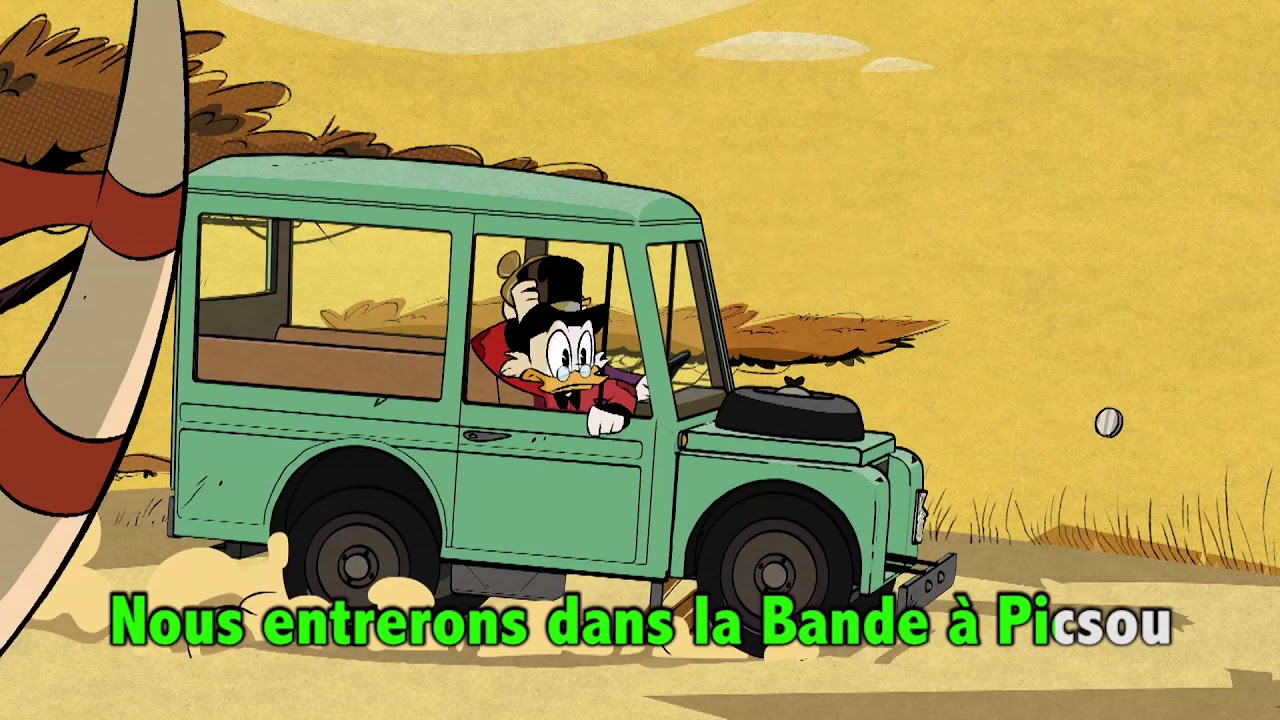 La Bande &agrave; Picsou |  Karaok&eacute; : Le g&eacute;n&eacute;rique | Disney Channel BE