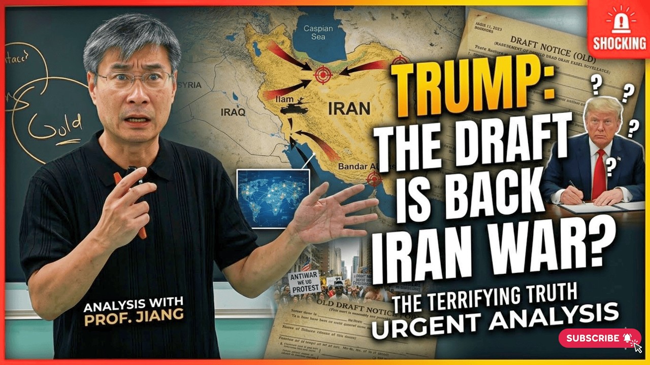 Prof Jiang Xueqin - Trump to Bring Back the DRAFT? The SHOCKING Truth Behind the Iran War!