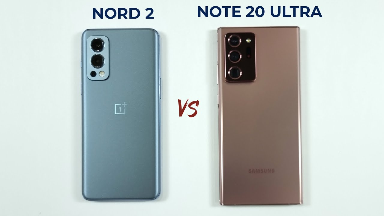 Oneplus Nord 2 vs Samsung Note 20 Ultra Speed Test & Camera Comparison