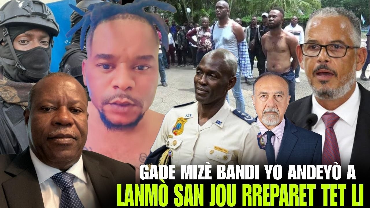 Men li ! Tande Mizè bandi yo andeyò a,  Lanmò San Jou paret tet li, Gang Politik yo sanble pran kou