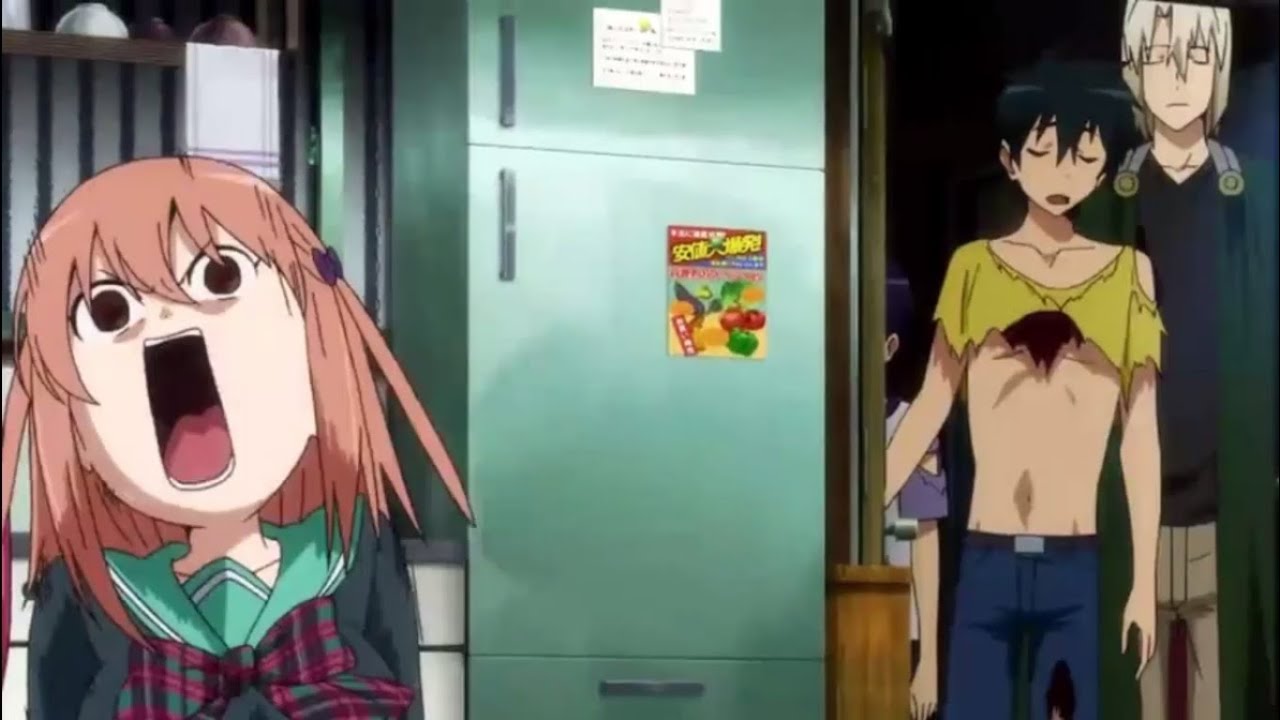 The Devil Is A Part-Timer / Funny Chiho Scream (English Dub)
