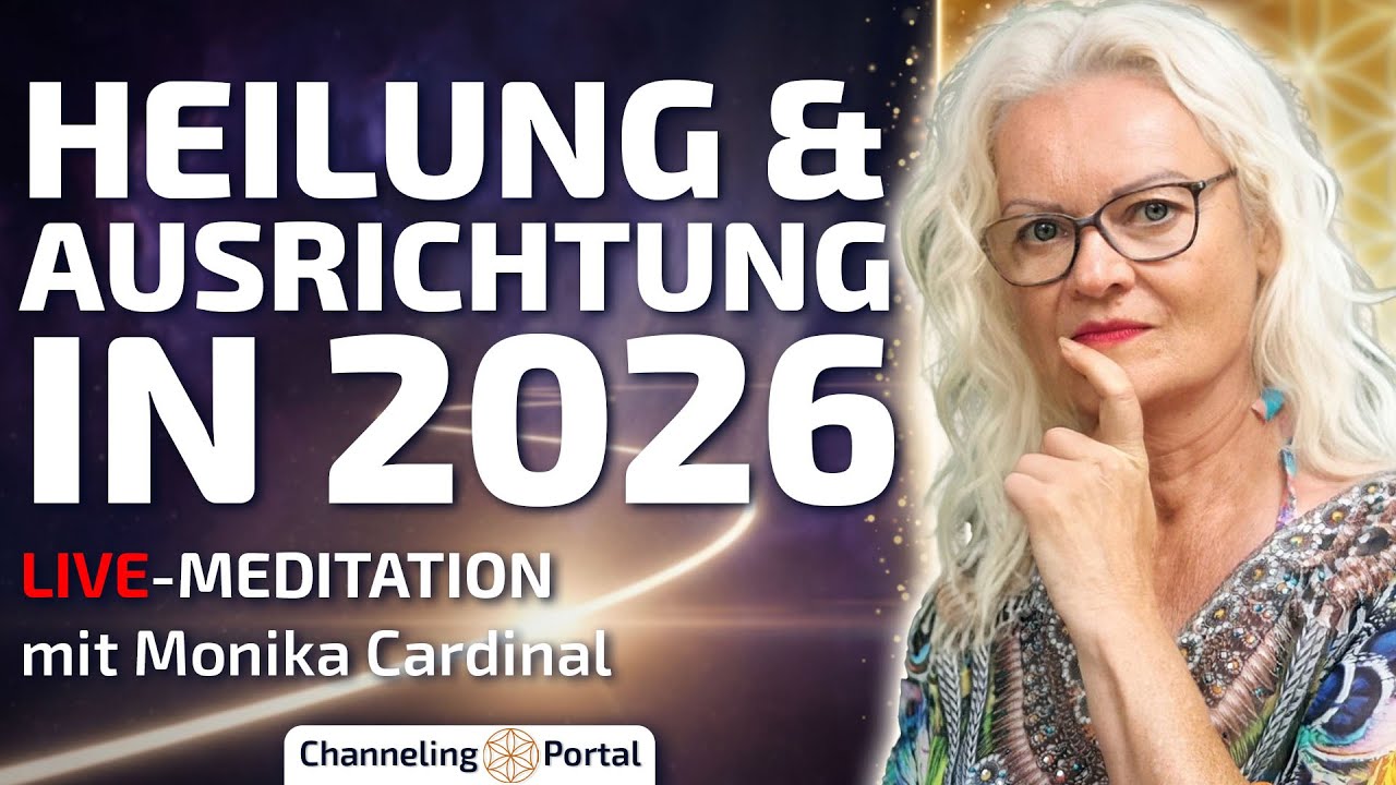 🔴LIVE: Heilung und Ausrichtung in der Energie des Jahres 2026 – Monika Cardinal | 06.02.26 | 19:00