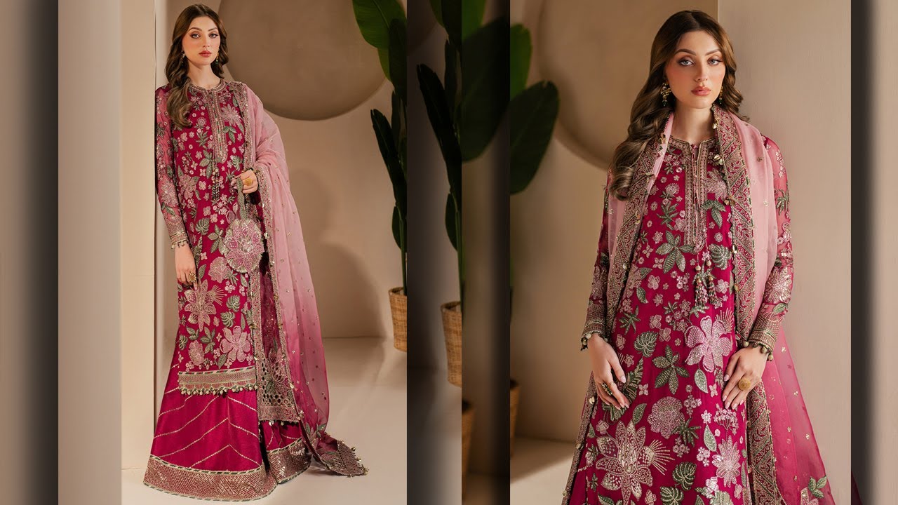 Jazmin New Embroidered Chiffon Collection 2025 | Code WF'25-03