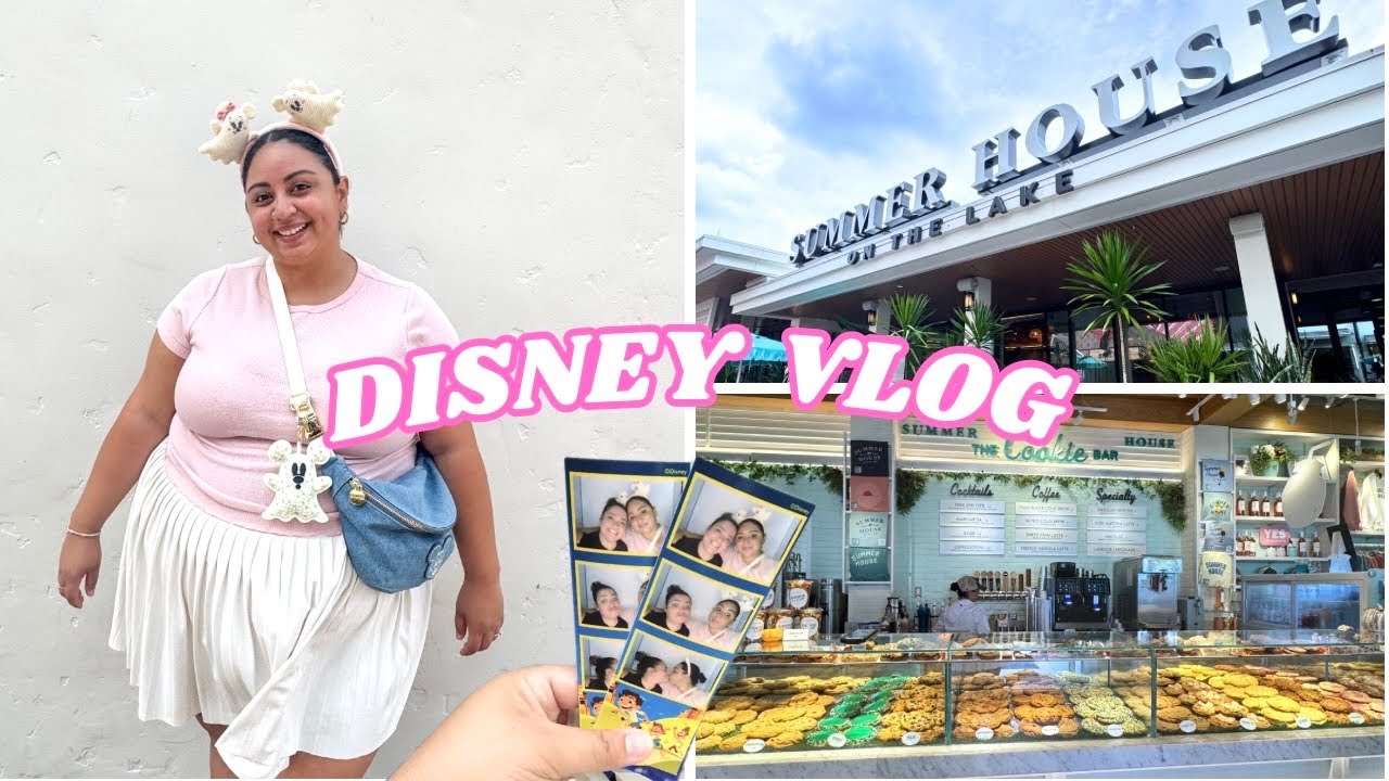 DISNEY VLOG | Disney Springs Shopping & Summer House on the Lake