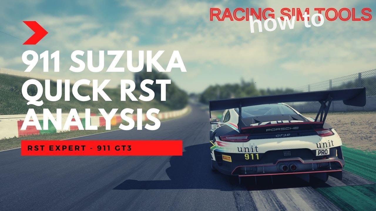 911 Specific Suzuka Track and Telemetry Analysis