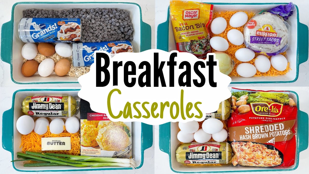 5 EASY Breakfast Casserole Meal Preps | Delicious, Simple to Store & Reheat | Julia Pacheco Recipes