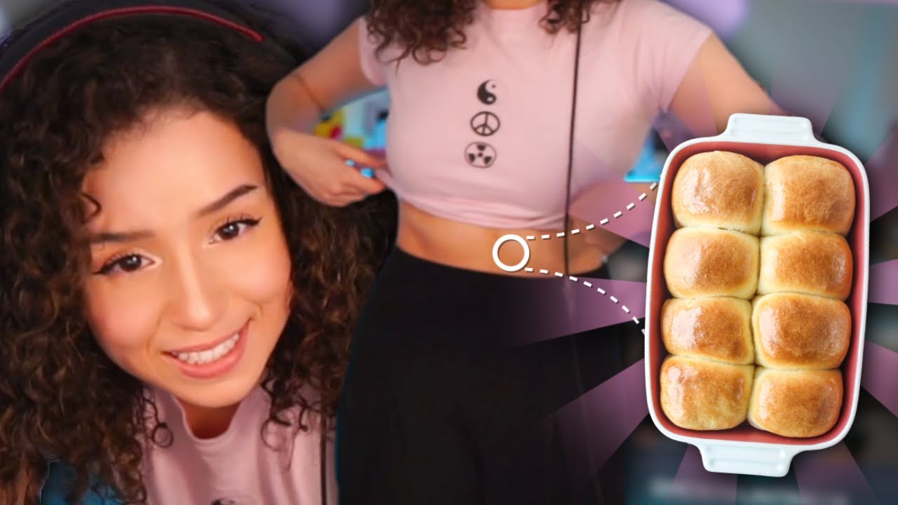 bread roll lookin' abs