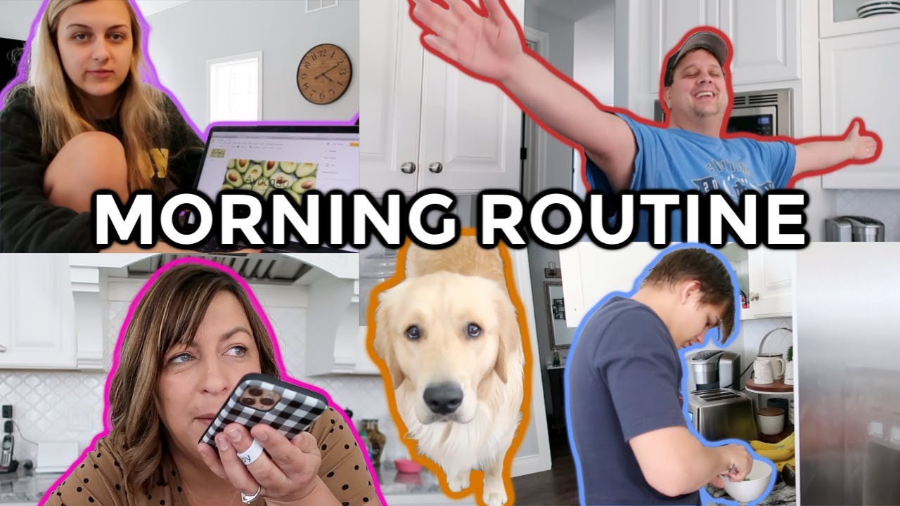 Morning Routine during Family Quarantine...or Lack Thereof!