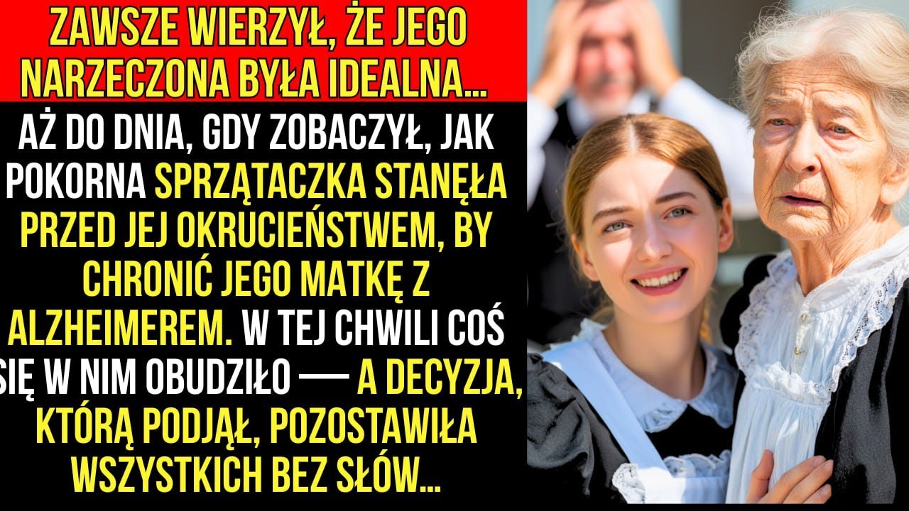 Milioner widzi, jak sprzątaczka broni chorą matkę przed narzeczoną… i podejmuje szokującą decyzję!