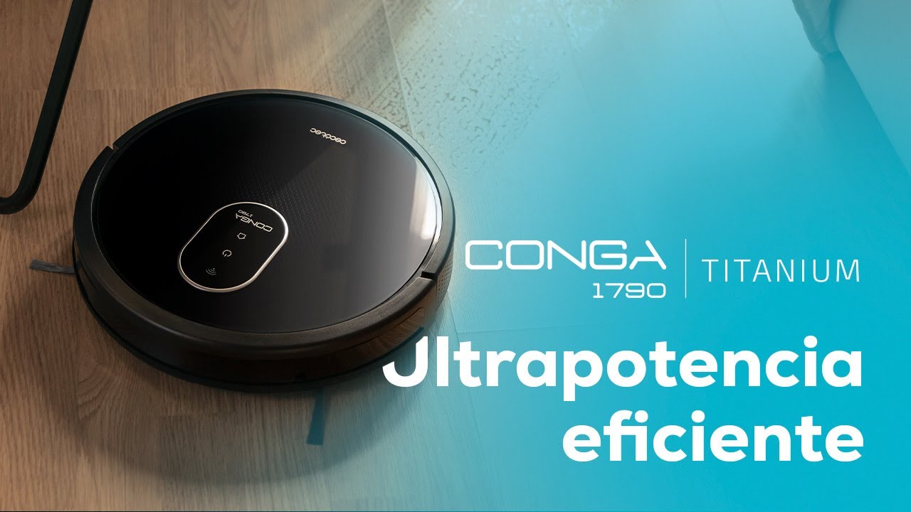Robot aspirador Conga 1790 Titanium