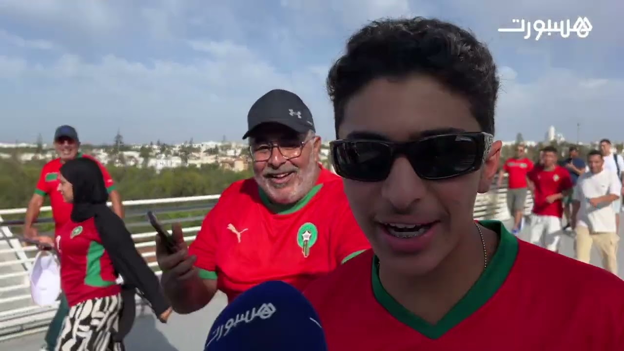 الجماهير المغربية تتقاطر على ملعب مولاي عبد الله وتؤكد: إن شاء الله نديو الكان فهاد الملعب العالمي