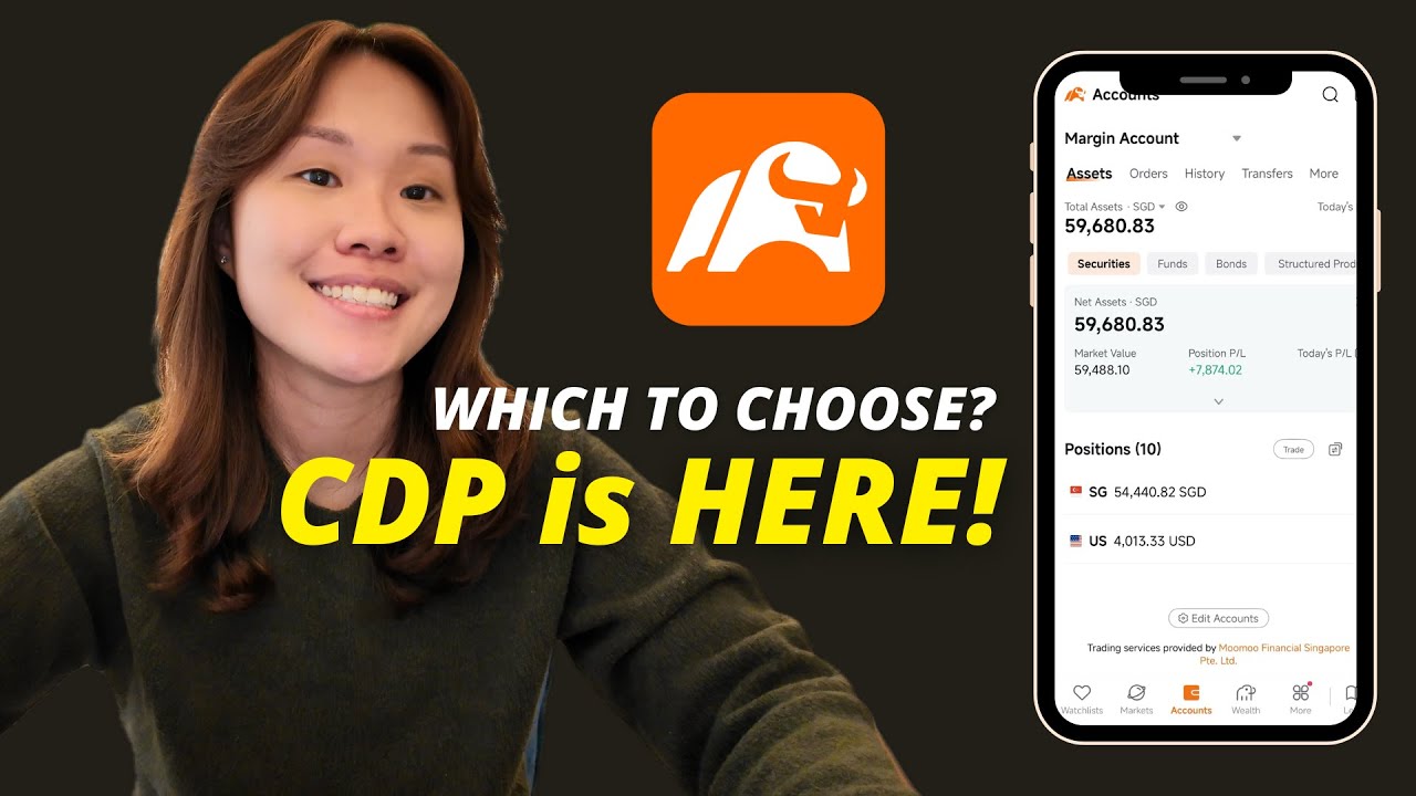CDP vs Low Cost Brokerage Account on Moomoo: — Fees, Examples & My Updated Strategy