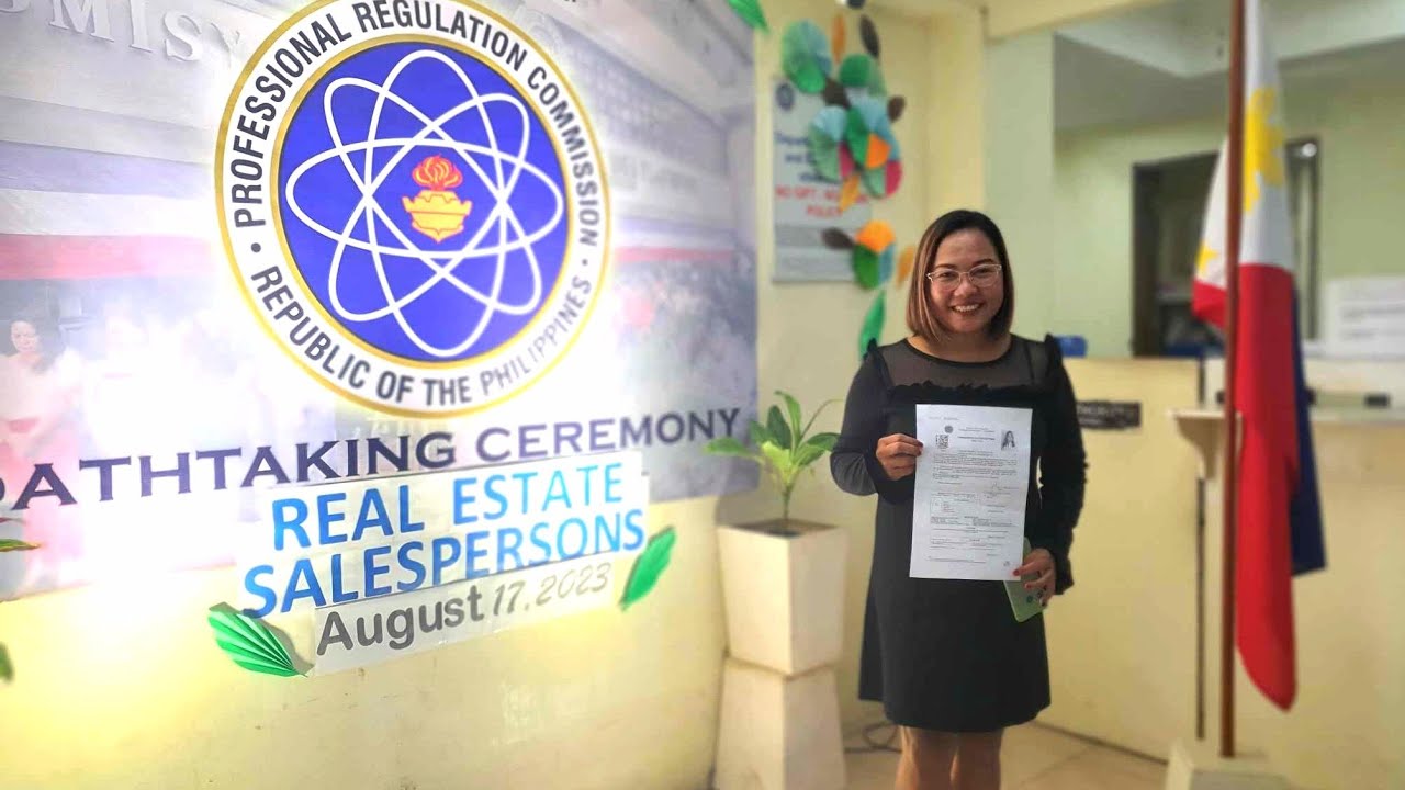 REAL ESTATE SALESPERSON SPECIAL FACE-TO-FACE OATHTAKING CEREMONY | AUGUST 17,2023 CEBU CITY