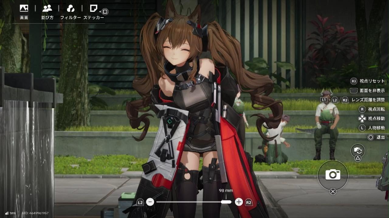 アークナイツ：エンドフィールド_ギルベルタの待機モーション